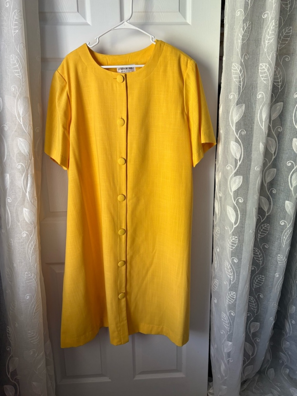 NWOT Vintage brownstone studio Classic Button-Front open shirt Dress plus sz 22W
